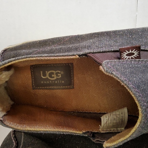 UGG slip on men's size 10.5 gray great condition - Picture 2 of 5